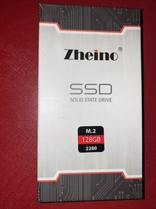 Schnelle Zheino SSD M.2 128GB - Windows/Max kompatibel - Lenovo, HP, Dell, MacBook - Bild 1 von 3