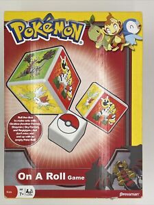 Pokémon On A Roll Board Dice Game 2009 Pressman Complete NIB