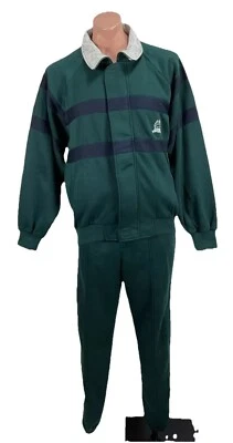 Chaqueta y pantalones de chándal Christian Dior Monsieur XL de colección NUEVO CON ETIQUETAS RARO VERDE RARO Foto 1 de 4