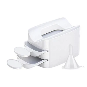 2-in-1-Nagel-Dip-Behälter, tragbarer Dip-Pulver, Nail-Art-Pulver-Recycling-Tabl - Bild 1 von 12
