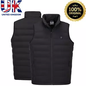 Portwest Ultraschall beheizter Tunnel Bodywarmer wasserabweisend Frontreißverschluss Weste-S549 - Bild 1 von 6