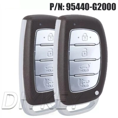 2 95440-G2000 Smart Prox Remote Key Fob for Hyundai Ioniq 2017 2018 2019 2020 Foto 1 de 3