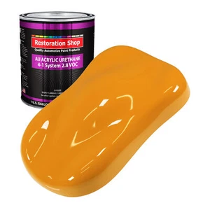 Restoration Shop School Bus Yellow Acrylic Urethane Gallon Only Auto Paint - Picture 1 of 5