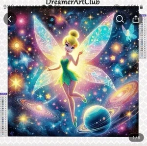 Disney Diamond Art Tinker Bell In Univers. - Bild 1 von 3