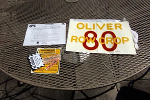 Oliver 80 Row Crop Tractor Decal Set - Picture 1 of 5