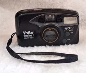 VTG 1980'S VIVITAR SERIES 1 480PZ 35MM POINT & SHOOT COMPACT FILM CAMERA 38-70MM - Picture 1 of 10