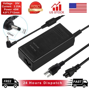 Cargador adaptador de CA de 45 W para Lenovo Ideapad 310-15isk 310-15abr 320-15ast adp-45dw - Imagen 1 de 12