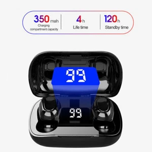 TWS Bluetooth 5.0 Headset True Wireless Headphones Earbuds Stereo Earphones - Zdjęcie 1 z 15