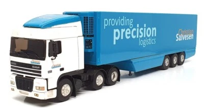 Corgi 1/43 Scale 111682 - DAF XF95 Space Cab Curtainsider (Christian Salvesen) - Photo 1/4