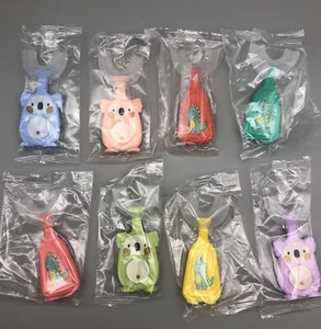 Kids U Shaped Toothbrush 4” Cute Silicone Manual Training Toothbrush 8pcs Sealed - Picture 1 of 14