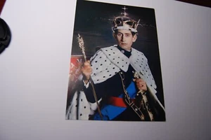 Prince Charles Official Post Card 1969 Investiture as Prince of Wales - Bild 1 von 2