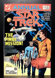 COMICS: DC: Star Trek Annual #2 (1986), the final mission - RARE - Picture 1 of 1