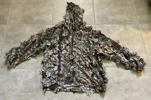 Red Head Camouflage RealTree Xtra Hunting Jacket Hoodie w/ 3D Leaves XS Youth? - Picture 1 of 5