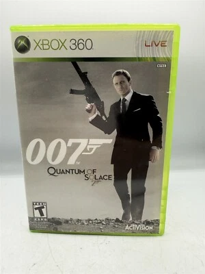 XBOX 360 007 QUANTUM OF SOLACE JAMES BOND COMPLETE GAME W/ MANUAL - Image 1 of 3