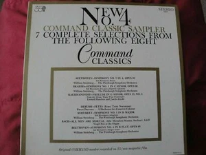 NO 4 COMMAND CLASSIC SAMPLER 7 COMPLETE SELECTIONS 1964 GRAND AWARD RECORD CO. - Picture 1 of 3