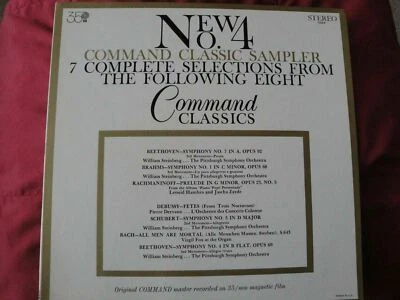 NO 4 COMMAND CLASSIC SAMPLER 7 COMPLETE SELECTIONS 1964 GRAND AWARD RECORD CO. - Image 1 of 3