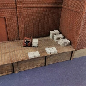 Produits MP Wood Crates N Scale 36 pcs, Nn3 diorama crate Caisse de bois # N007 - Picture 1 of 3