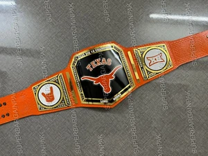 Texas Longhorns 2023 BIG 12 Champion Championship Belt 2mm brass - Picture 1 of 3