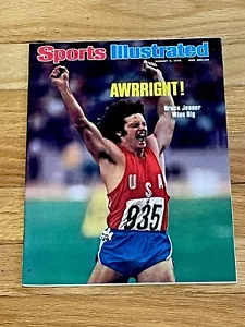 8/9/76 NEWSSTAND Sports Illustrated Bruce/Caitlyn Jenner Wins Big USA Olympic NM - Picture 1 of 2