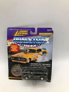 Johnny Lightning Dragsters USA Series No 1 Limited Edition Trojan Horse Blue #18 - Picture 1 of 3