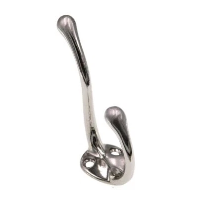 Ganchos utilitarios Hickory Hardware plata 3" abrigo y sombrero gancho de pared P27120-SC Foto 1 de 3