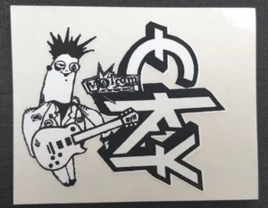 VOLCOM CKY 90s Vintage Genuine Skateboard Sticker OG RARE NOS Bam Magera Last 1! - Picture 1 of 3
