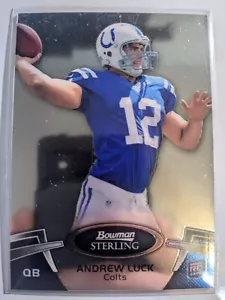 2012 Topps Bowman Sterling Football Rookie #100 Andrew Luck - Bild 1 von 3