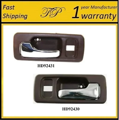 2PÇS MAÇANETA DA PORTA INTERIOR DIANTEIRA L & R Para 1990-1993 Honda ACCORD EXC. COUPE - Imagem 1 de 4