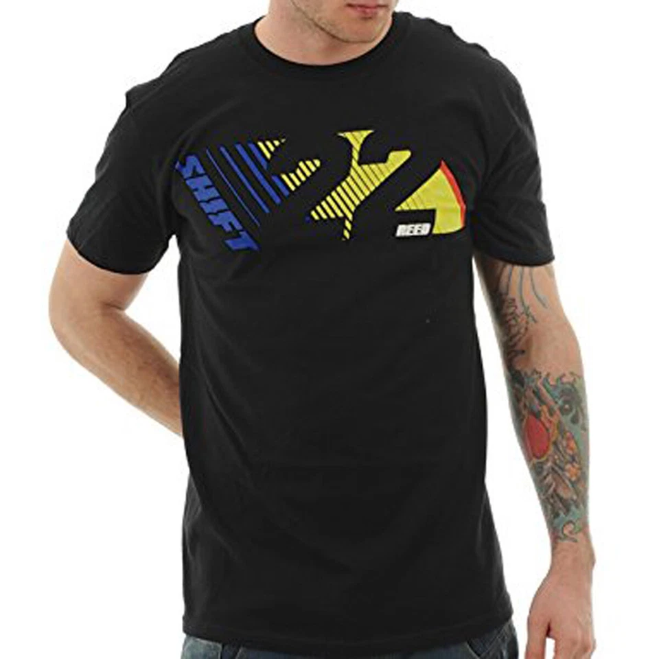 Shift гонки Reed 22 коротким рукавом футболка повседневный основной черный мужской большой LRG - Изображение 1 из 1