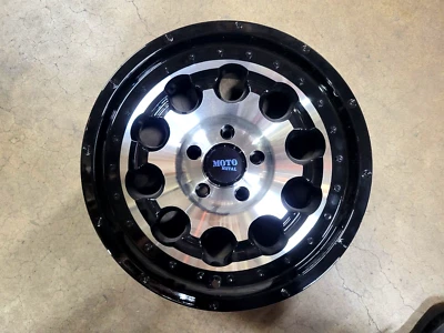 NEW MotoMetal MO990 "Rotary" 17x9 Wheel 5x5" +0 Offset For 07-Present JK/JL/JT - Image 1 of 4