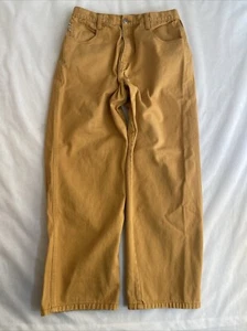 Vintage Y2K Southpole Baggy Skater Grunge Jeans VTG Mens Size 34 32x30 Mustard - Picture 1 of 16