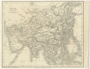 Mapa antiguo de Asia de Young (c.1860) - Imagen 1 de 1