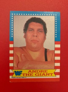 1987 OPC O-Pee-Chee WWF 2 Andre the Giant VG WWE