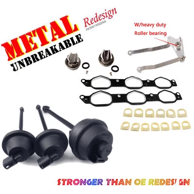 Colector de admisión de metal corredor de aleta de aire con kit de reparación de rodamientos para nuevo juego Benz ML R Foto 1 de 4