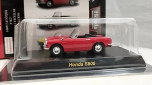 KYOSHO 1/64 Honda S800 Convertible Diecast Model Car Red – Rare Collector's Item - Picture 1 of 10