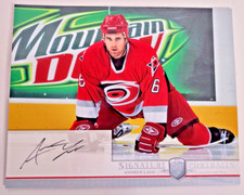 2006-07 Be A Player Portraits Signature Andrew Ladd #SP-AL Auto 8X10 Hurricanes