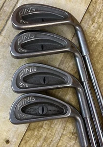 Ping Cat Eye Black Iron Set 6-7-8-9 Karsten Steel Shaft Right-Handed - Picture 1 of 14