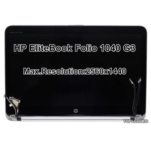 14" HP EliteBook Folio 1040 G3 2560x1440 LCD Bildschirm Berühren Panel Baugruppe - Bild 1 von 5