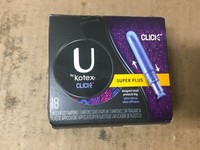 U By Kotex Click Compact Tampons Regular 16 Unscented Ebay