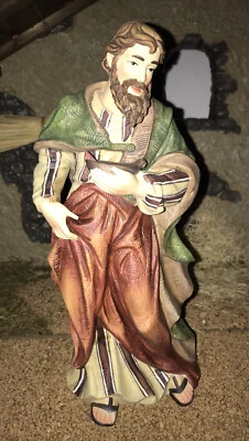 Belén Grandeur Noel Joseph repuesto pintado a mano 1999 Foto 1 de 4