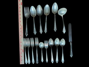 Oneida Community DUCHESS PATTERN ~ 16 PIECES ~ Tudor Plate Silverplate 1923 EUC - Bild 1 von 13