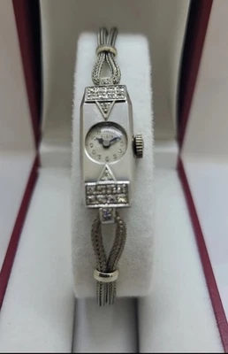 Reloj Platino Movimiento Suizo Foto 1 de 2