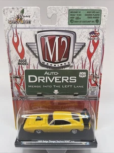 M2 Machines Auto-Drivers 1969 Dodge Charger Daytona HEMI 1:64 Diecast - Picture 1 of 2