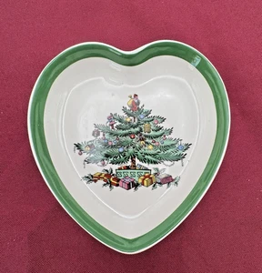 Spode Piatto portagioie a forma di cuore per albero di Natale #S3324 1 - Foto 1 di 3