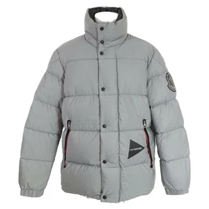 Moncler Genius 2x And Wander Bunkyo Down Jacket Gray Nylon Size 4 #EI BHA - Picture 1 of 9