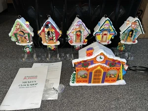 Mr Christmas Mickeys Clock Shop animiert unvollständig fehlende Pendel - Bild 1 von 9