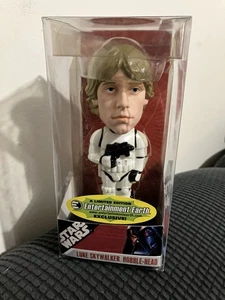RARE Funko Star Wars LUKE SKYWALKER Bobble-Head Entertainment Earth 2008 OpenBox - Bild 1 von 10