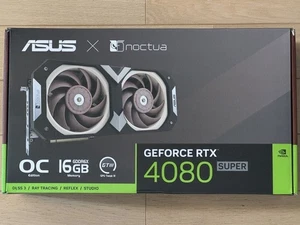 ASUS GeForce RTX 4080 Super Noctua OC Edition 16GB GDDR6X Gaming GPU Japan - Bild 1 von 6
