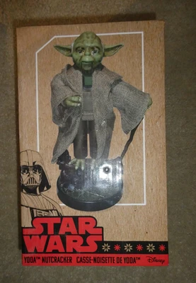 HTF Kurt Adler Star Wars Yoda Nutcracker 12" Tall NIB - Image 1 of 3