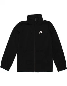 NIKE Giacca Tuta Ragazzo Grafica Top 11-12 Anni Medium Nero Poliestere CR71 - Foto 1 di 3